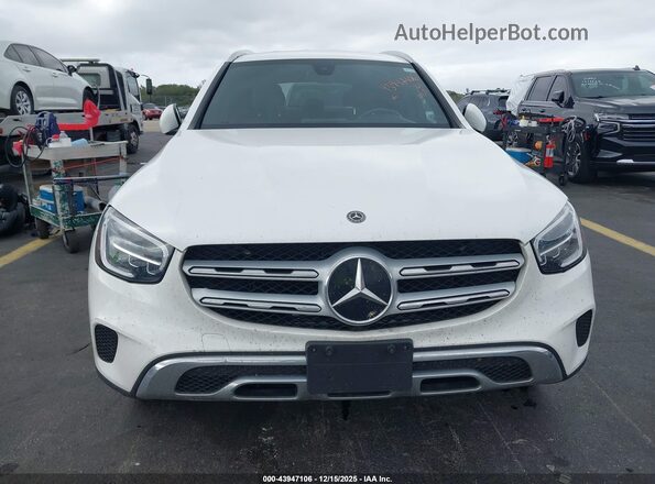 W1N0G8EBXLF782399 2020 MERCEDES-BENZ GLC 300 White Widok z przodu