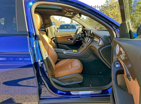 W1N0G8EBXLF844965 2020 MERCEDES-BENZ GLC-CLASS Синий Вид сзади