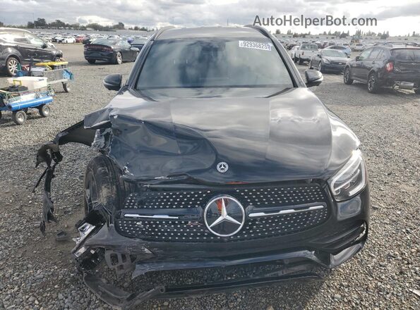 W1N0G8EBXNV340134 2022 MERCEDES-BENZ GLC-CLASS Black Widok z przodu