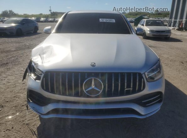 W1N0J6EB5LF761594 2020 MERCEDES-BENZ GLC-CLASS Серебряный Вид спереди