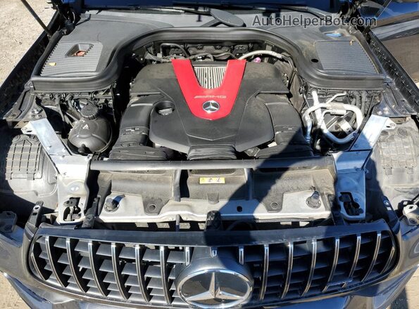 W1N0J6EB6MF947405 2021 MERCEDES-BENZ GLC-CLASS Gray Vista del compartimento del motor