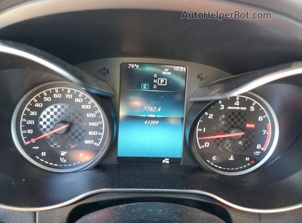 W1N0J6EB6MF947405 2021 MERCEDES-BENZ GLC-CLASS Gray Vista del cuadro de instrumentos