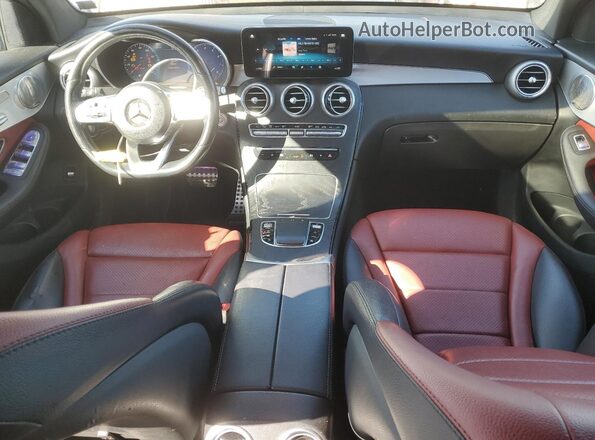 W1N0J8EBXMF948147 2021 MERCEDES-BENZ GLC-CLASS Silver წინა პანელის ხედი