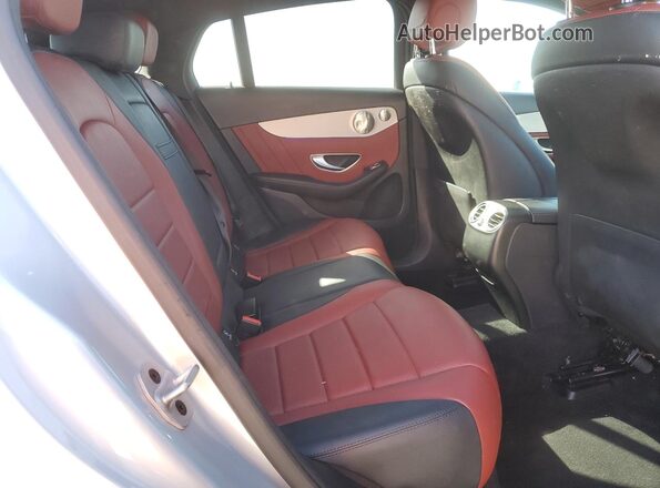 W1N0J8EBXMF948147 2021 MERCEDES-BENZ GLC-CLASS Silver უკანა სავარძლების ხედი