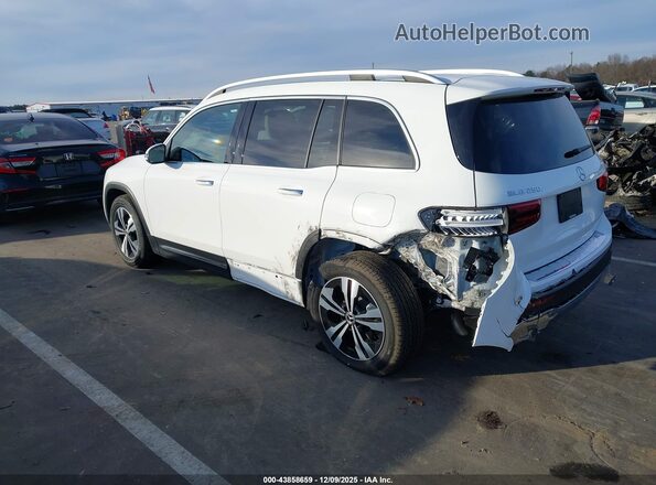 W1N4M4GB2SW401787 2025 MERCEDES-BENZ GLB-CLASS White Trasero izquierdo