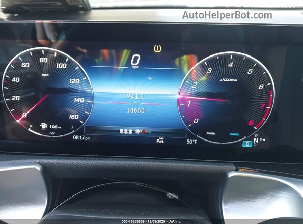 W1N4M4GB2SW401787 2025 MERCEDES-BENZ GLB-CLASS White Vista de los asientos traseros