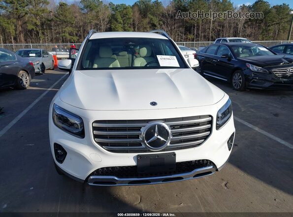 W1N4M4GB2SW401787 2025 MERCEDES-BENZ GLB-CLASS White Vista del cuadro de instrumentos