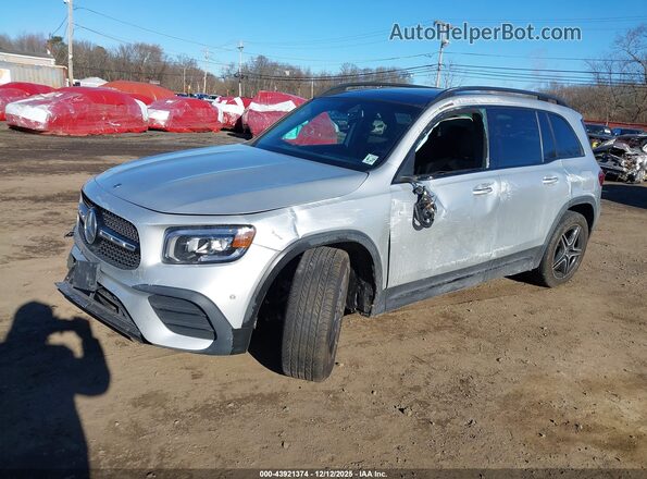 W1N4M4HB2NW198287 2022 MERCEDES-BENZ GLB-CLASS Silver Front left