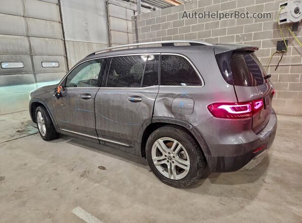 W1N4M4HB8MW105089 2021 MERCEDES-BENZ GLB-CLASS Gray Հետևի ձախ