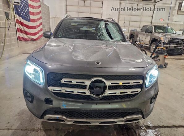 W1N4M4HB8MW105089 2021 MERCEDES-BENZ GLB-CLASS Gray Դիմացի տեսք