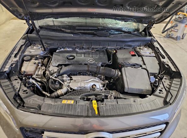 W1N4M4HB8MW105089 2021 MERCEDES-BENZ GLB-CLASS Gray Սալոնի հետևի տեսք