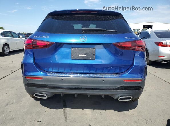 W1N4N4HB1SJ663129 2025 MERCEDES-BENZ GLA Blue Вид ззаду