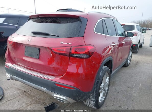 W1N4N4HB6MJ173675 2021 MERCEDES-BENZ GLA 250 Red 