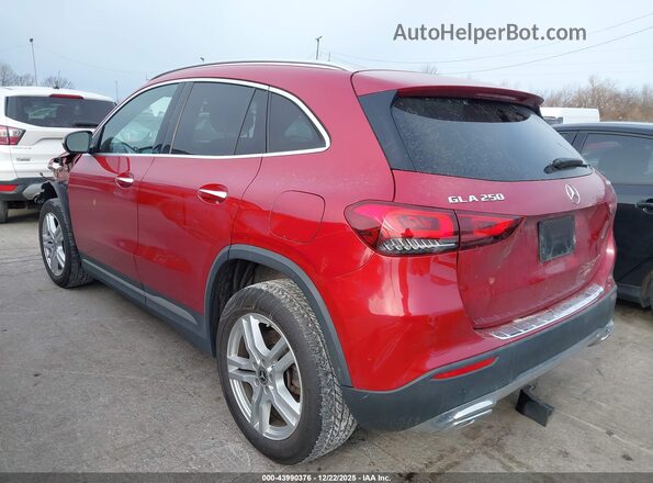 W1N4N4HB6MJ173675 2021 MERCEDES-BENZ GLA 250 Red 