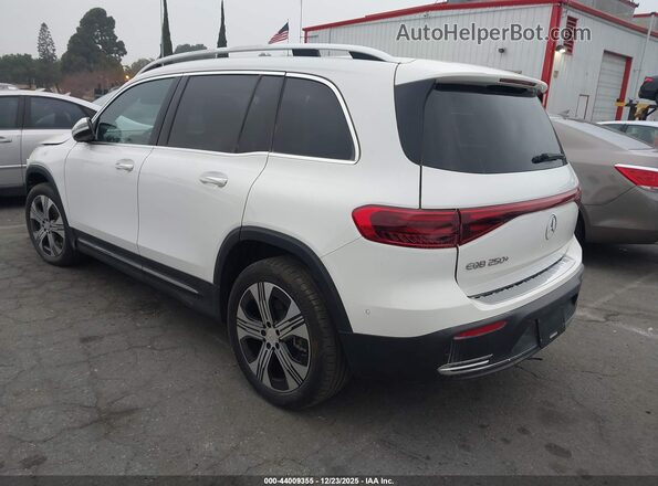 W1N9M0CB6RN094287 2024 MERCEDES-BENZ EQB 250 SUV White უკანა მარცხენა