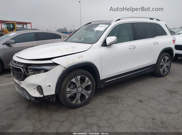W1N9M0CB6RN094287 2024 MERCEDES-BENZ EQB 250 SUV White წინა მარცხენა ხედი სამი მეოთხედიდან