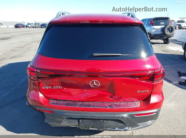 W1N9M0KB1RN101681 2024 MERCEDES-BENZ EQB 300 SUV Red 