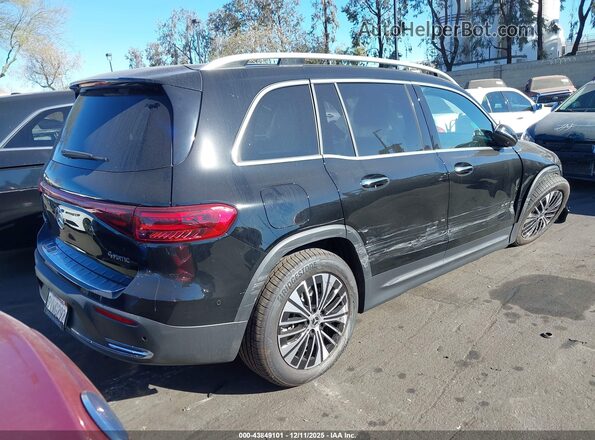 W1N9M0KB4SN128900 2025 MERCEDES-BENZ EQB 300 SUV Black Trasero derecho