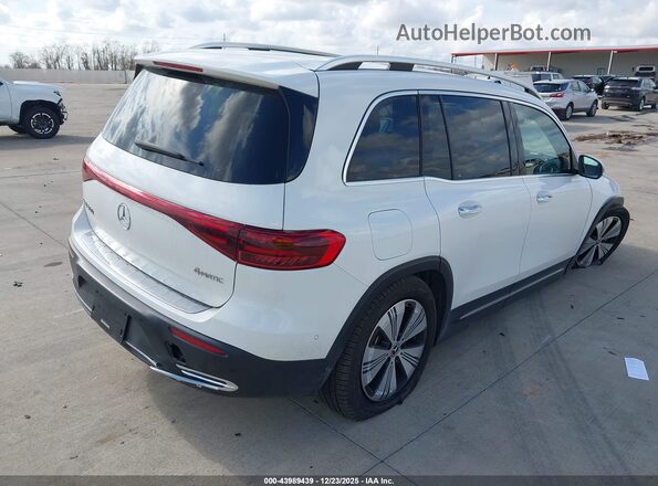 W1N9M0KB6RN096669 2024 MERCEDES-BENZ EQB 300 SUV White უკანა მარჯვენა
