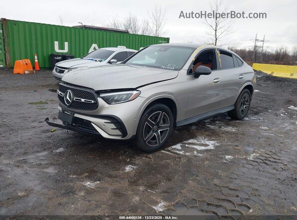 W1NKJ4HB3RF097734 2024 MERCEDES-BENZ GLC 300 Бежевый Передняя левая четверть