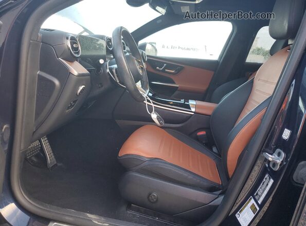 W1NKJ4HBXRF095897 2024 MERCEDES-BENZ GLC-CLASS Синий Вид салона спереди