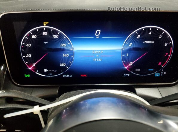 W1NKM4HB2PU020675 2023 MERCEDES-BENZ GLC-CLASS Black Вид щитка приладів