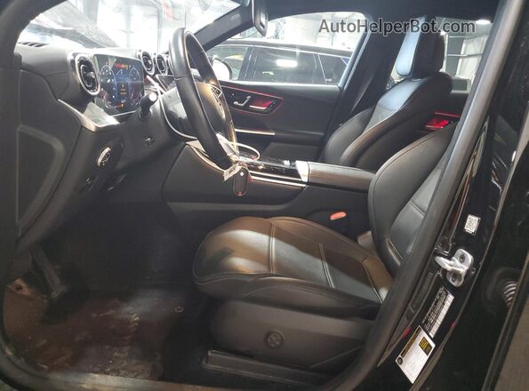 W1NKM4HB2PU020675 2023 MERCEDES-BENZ GLC-CLASS Black Вид салону спереду