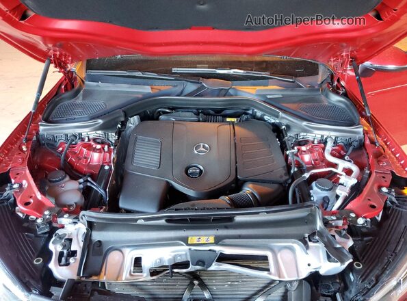 W1NKM4HB3RF129329 2024 MERCEDES-BENZ GLC-CLASS Red Սալոնի հետևի տեսք