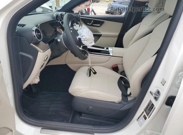 W1NKM4HB5SF368371 2025 MERCEDES-BENZ GLC-CLASS White Вид салону спереду