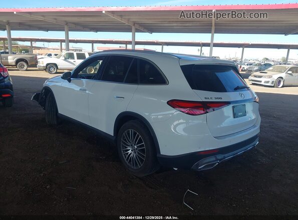 W1NKM4HB8RF200301 2024 MERCEDES-BENZ GLC 300 White უკანა მარცხენა
