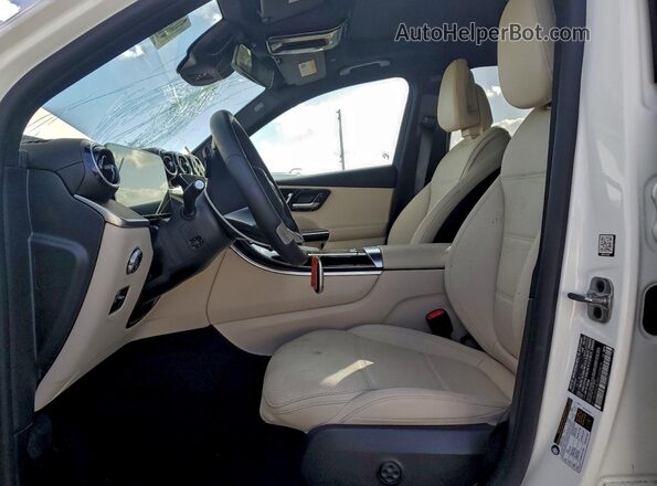 W1NKM4HBXRF200879 2024 MERCEDES-BENZ GLC-CLASS White Вид салону спереду