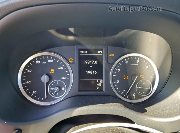 W1WV0FEY3P4337857 2023 MERCEDES-BENZ METRIS Черный Вид щитка приборов
