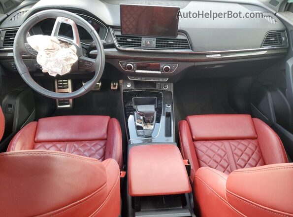 WA124AFY3P2124191 2023 AUDI SQ5 White Widok deski rozdzielczej
