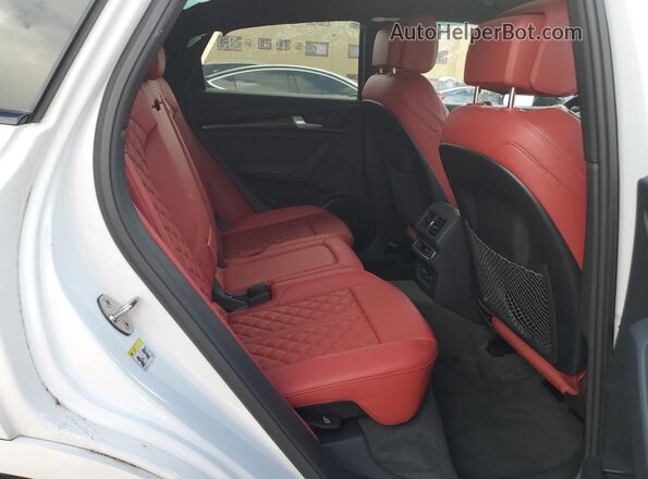 WA124AFY3P2124191 2023 AUDI SQ5 White Widok tylnych siedzeń