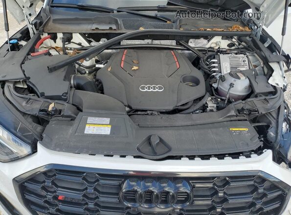 WA124AFY3P2124191 2023 AUDI SQ5 White Widok wnętrza z tyłu