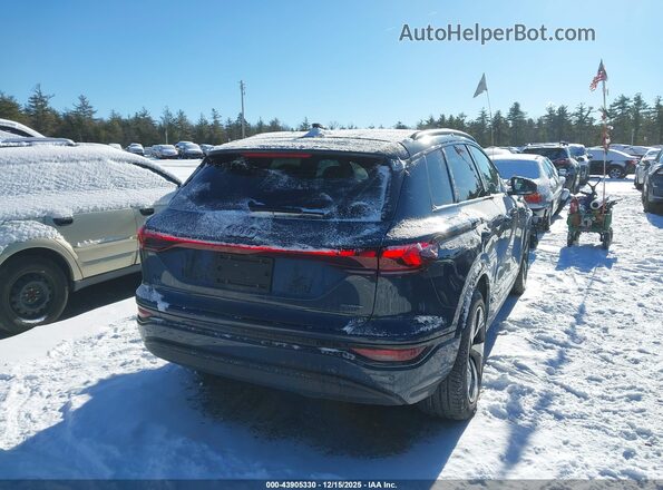 WA124BGF2SA041935 2025 AUDI Q6 E-TRON Blue Rear right