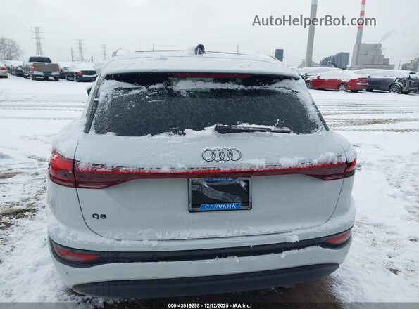 WA124BGFXSA005717 2025 AUDI Q6 E-TRON White 