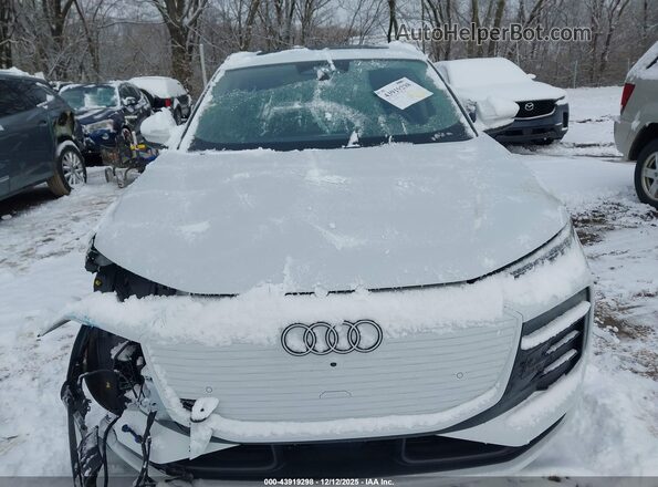 WA124BGFXSA005717 2025 AUDI Q6 E-TRON White 