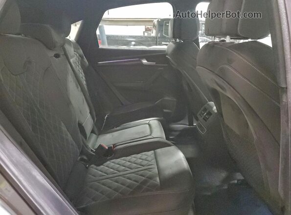 WA134AFY6M2070921 2021 AUDI SQ5 Gray Widok wnętrza z tyłu