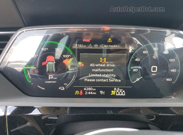 WA15AAGE8RB057424 2024 AUDI Q8 Charcoal Սարքավորումների վահանակի տեսք