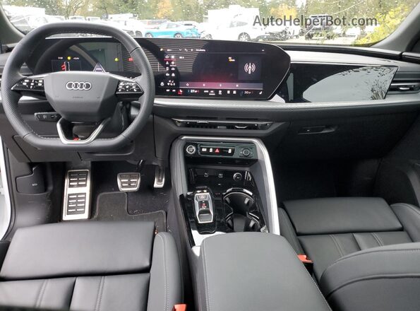 WA15AAGU9S2017401 2025 AUDI Q5 White Vista del salpicadero