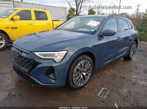 WA16AAGE0RB051489 2024 AUDI Q8 E-TRON Blue Передня ліва чверть
