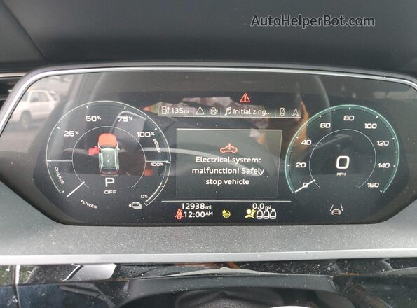 WA16CBGE1RB052019 2024 AUDI SQ8 Black Widok zestawu wskaźników