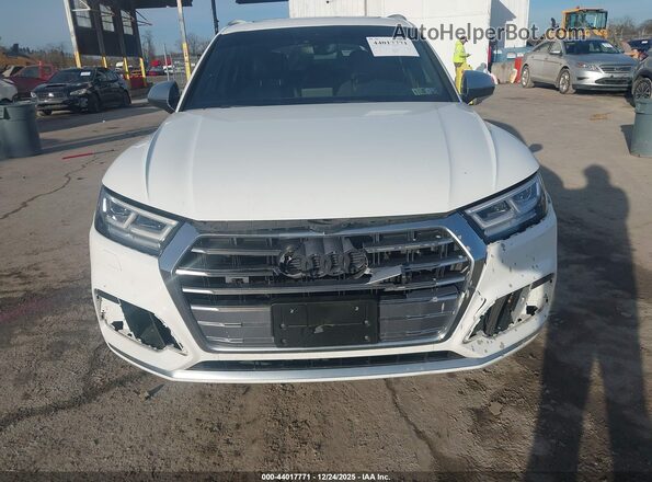 WA1A4AFY2K2133257 2019 AUDI SQ5 White Вид щитка приладів