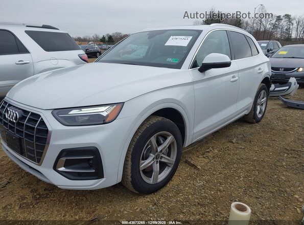 WA1AAAFY2M2082189 2021 AUDI Q5 White Передня ліва чверть