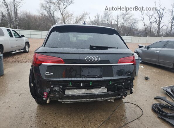 WA1AAAFY6M2054430 2021 AUDI Q5 Black Widok z tyłu