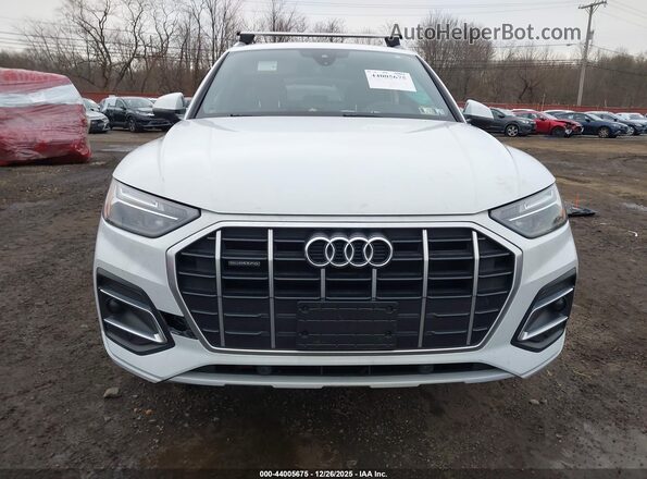 WA1AAAFY7M2026071 2021 AUDI Q5 White Вид щитка приладів