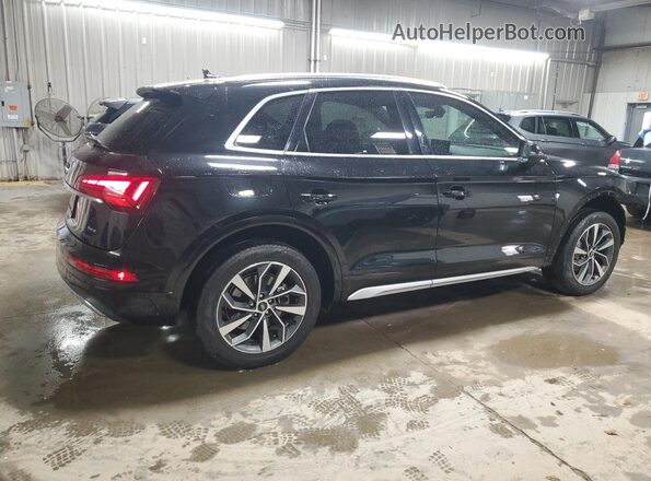 WA1AAAFYXM2045875 2021 AUDI Q5 Black Հետևի աջ