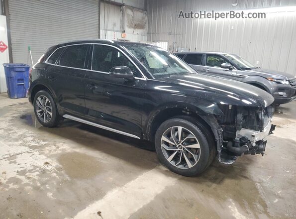 WA1AAAFYXM2045875 2021 AUDI Q5 Black Առջևի աջ