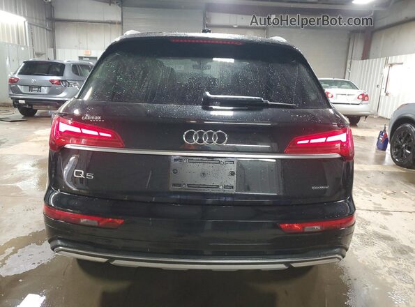 WA1AAAFYXM2045875 2021 AUDI Q5 Black Հետևի տեսք